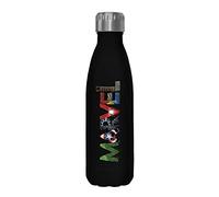 Marvel Fan Letters - Botella de agua de acero inoxidable de 17 onzas, multicolor