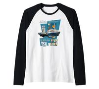 Marvel Fantastic Four: First Steps FantastiCar and HERBIE Camiseta Manga Raglan