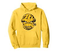 Marvel Fantastic Four The Thing Big Face Costume Sudadera con Capucha