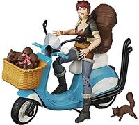 Marvel Figura con vehículo Squirrel Girl 15 cm. Hasbro Legend Series