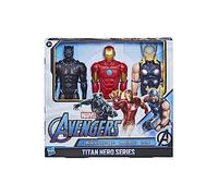 Marvel Figures Titan Hero Serie Black Panther Ironman Thor