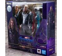 Marvel Final Batalla Thor Chris Hemsworth Figuarts Bandai Tamashii En Brown Caja