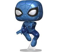 Disney Hacer Un Deseos Metálico Spiderman 9.5cm Pop Vinyl Figura Funko Spiderman
