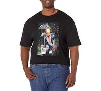 Marvel Ghost Rider Camiseta, Negro, M para Hombre