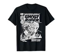 Marvel Ghost Rider Comic Book Cover Print Camiseta