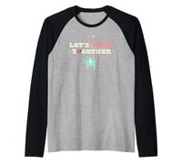 Marvel Ghost-Spider Let's Stick Together Valentine's Day Camiseta Manga Raglan