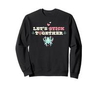 Marvel Ghost-Spider Let's Stick Together Valentine's Day Sudadera