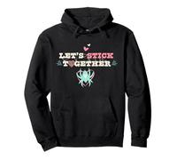 Marvel Ghost-Spider Let's Stick Together Valentine's Day Sudadera con Capucha