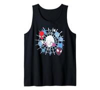 Marvel Ghost-Spider Team Spidey Big Face Collage Camiseta sin Mangas