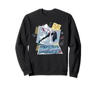 Marvel Ghost-Spider When I Grow Up Torn Paper Collage Sudadera