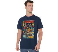 Marvel Gotg3 Guardians Vol 3 Unisex T Shirt, Navy, Large