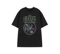 Marvel Graphic Tee - Camiseta de manga corta para hombre | Ropa casual clásica de cuello redondo | Ropa de personajes de cómics, Duende verde, XL
