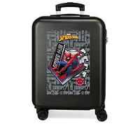 Marvel Great Power, Equipaje Para Niños, Negro (Black), 38x55x20 Cms