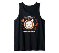 Marvel Groot Fall Spice Coffee You Keep Me Grounded Friend Camiseta sin Mangas