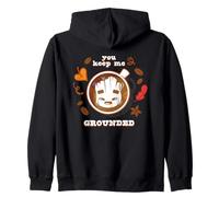 Marvel Groot Fall Spice Coffee You Keep Me Grounded Friend Sudadera con Capucha