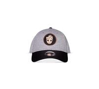Marvel Groot-Gorra Ajustable béisbol, Gris, M Unisex Adulto