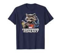 Marvel Guardians of the Galaxy Rocket Circle Retrait Camiseta
