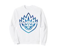 Marvel Guardians of The Galaxy Volume 3 Uniform Icon Symbol Sudadera, Unisex para Adultos, Blanco, XL