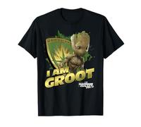 Marvel Guardians Vol.2 I AM GROOT Shield Splash Camiseta