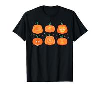 Marvel Halloween Avengers Pumpkin Characters Grid Camiseta