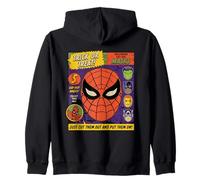 Marvel Halloween Spider-Man Retro Vintage Super Hero Masks Sudadera con Capucha