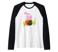 Marvel Halloween Spider-Man Stay Scary Spooky Cauldron Camiseta Manga Raglan