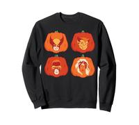 Marvel Halloween X-Men Retro '80s Pumpkin Characters Grid Sudadera