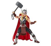 Marvel Hasbro F1060 Legends Series Thor: Love and Thunder - Figura de Thor de 15 cm - 4 Accesorios y 1 Pieza de Figura para armar