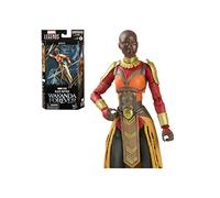 Marvel Hasbro Legends Series - Black Panther Wakanda Forever - Figura de Okoye de 15 cm - 2 Accesorios, 1 Pieza para Construir Figura - Universo Cinematográfico de (F3677)