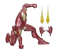 Marvel Hasbro Legends Series - Figura Coleccionable de Iron Man (Extremis) de 15 cm - Cómics clásicos