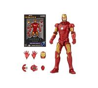 Marvel Hasbro Legends Series - Figura de Iron Man Mark 3 de 15 cm - Personaje de la Saga Infinity - Diseño Premium - Figura y 5 Accesorios