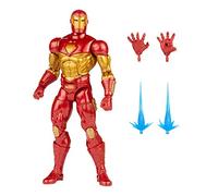 Marvel Hasbro Legends Series - Figura de Iron Man Modular de 15 cm - Diseño Premium - 4 Accesorios y 1 Pieza de Figura para armar