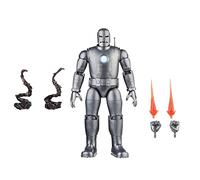 Marvel Hasbro Legends Series - Iron Man (Model 01) - 60.º Aniversario de Vengadores - Figura Coleccionable de 15 cm