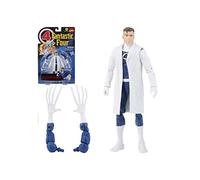 Marvel Hasbro Legends Series Retro Fantastic Four - Figura Coleccionable del Sr. Fantástico de 15 cm - 5 Accesorios, F0352