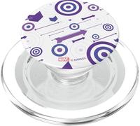 Marvel Hawkeye Arrows and Target Print PopSockets PopGrip para MagSafe