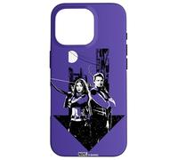 Marvel Hawkeye Clint Barton y Kate Bishop Purple Carcasa para iPhone 16 Pro