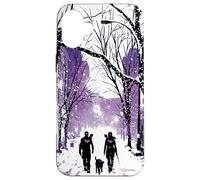 Marvel Hawkeye Paisaje nevado Carcasa para iPhone 16 Plus