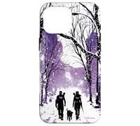 Marvel Hawkeye Paisaje nevado Carcasa para iPhone 16 Pro MAX