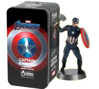 Marvel Heavyweights Collection - Figura de metal pesado del Capitán América (Avengers: Endgame) 8