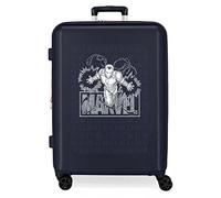 Marvel Heroes Iron Man Maleta mediana Azul 48x70x26 cms Rígida ABS Cierre TSA integrado 81L 3