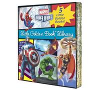 MARVEL HEROES LITTLE GOLDEN BOOK LIBRARY: 5-Book Boxed Set: Spider-Man, Hulk, Iron Man, Captain America, the Avengers