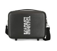 Marvel Heroes Logo Neceser Adaptable Negro 29x21x15 cms Rígido ABS 9,14L 0,8 kgs