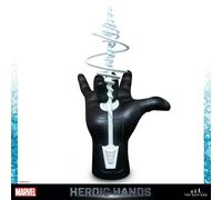 Marvel Heroic Hands Life-size Statua -1b Spider-man Black Suit 26 Cm Toy Sapien