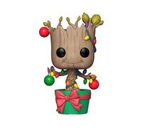 Marvel Holiday Groot W/Lights & Ornaments Pop #399 Vinyl Figura Funko