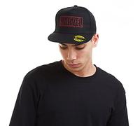 Marvel Hombre Line Logo Gorra de béisbol Not Applicable, Negro (Black Blk), Talla única