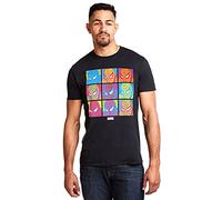 Marvel Pop Art Spidey-Mens T Shirt Lrg Camiseta, Negro (Black Blk), Large (Talla del Fabricante: Large) para Hombre