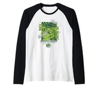 Marvel Hulk Incredible Dad Super Hero Father's Day Gift Camiseta Manga Raglan