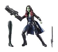 Marvel Inch Guardians The Galaxy Legends Series Daughters of Thanos: Gamora, 6 Pulgadas, Color Verde, 6" (Hasbro C0079)