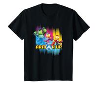 Marvel Iron Man and His Awesome Friends Hero Trio Armor Up Camiseta