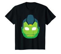 Marvel Iron Man and His Awesome Friends Iron Hulk Big Face Camiseta